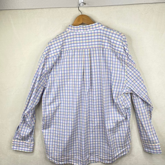 McILHenny Dry Goods Pastel Pink Blue Long Sleeve Button Down Shirt Size XXL - Picture 4 of 5
